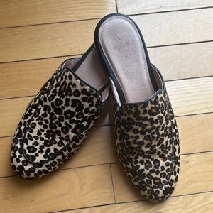 🖤 ‘CASLON’ EVELYN LEOPARD MULES~SIZE 8